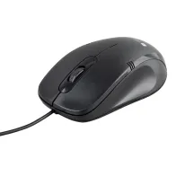 Techly 361063 Mysz komputerowa USB 1000dpi czarna