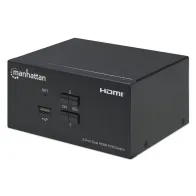 Manhattan 153522 Przełącznik KVM 2x1 HDMI/USB 4K*30Hz