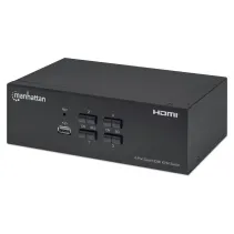 Manhattan 153539 Przełącznik KVM 4x1 HDMI/USB 4K*30Hz