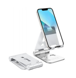 Techly 363289 Aluminiowa podstawka pod telefon na biurko