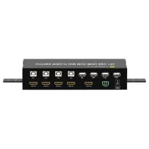 Techly 108255 Przełącznik KVM 4x1 HDMI/USB Multi-Viewer