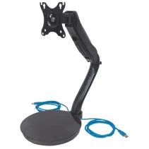 Manhattan 461429 Noga do monitora 13-27" gazowa USB 3.0 - B2B Netinet