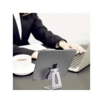 Techly 363272 Aluminiowa podstawka pod telefon na biurko