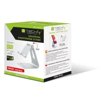 Techly 363272 Aluminiowa podstawka pod telefon na biurko