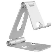 Techly 363289 Aluminiowa podstawka pod telefon na biurko