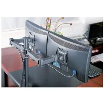 Techly 027514 Uchwyt na 2 monitory 13-27" obrotowy - B2B Netinet
