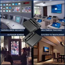 Extender HDMI 1.3 1080p60Hz do 70m po skrętce Kat6 IR