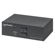 Manhattan 153546 Przełącznik KVM 2x1 DisplayPort/USB