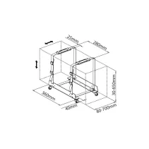 Uchwyt do komputera kółka