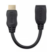 Kabel hdmi-hdmi 0,2M m/f 4K60H