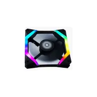 Wentylator 12x12cm świecący 15xLED RGB mix