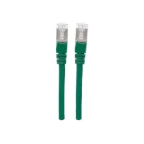 Patchcord Cat6a SFTP 2M 100% Cu zielony
