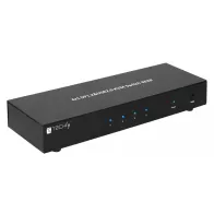 Techly 101935 Przełącznik KVM 4x1 DisplayPort/USB 4K