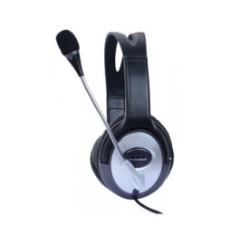 Słuchawki komputerowe nauszne stereo z mikrofonem