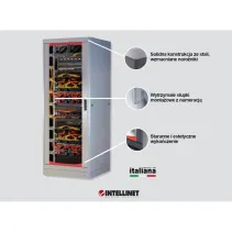 Szafa stojąca rack 19 27U 600x800 drzwi szklane cokół