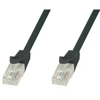 Patchcord Cat5e UTP 10M CCA czarny
