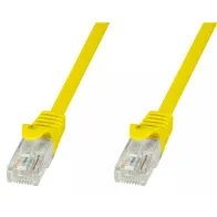 Patchcord Cat5e UTP 5M CCA żółty
