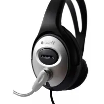 Słuchawki komputerowe nauszne stereo z mikrofonem