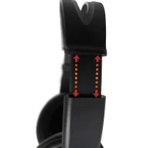 Słuchawki komputerowe nauszne stereo z mikrofonem