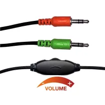 Słuchawki komputerowe nauszne stereo z mikrofonem