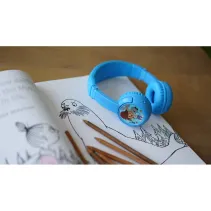 Słuchawki Bluetooth dla dzieci 75/85/94dB Play+, niebieskie