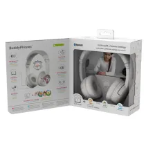 Słuchawki Bluetooth dla dzieci, 75/85/94dB Play+ białe