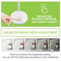 Lampka biurkowa LED z akumulatorem