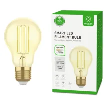 Smart żarówka LED 4,9W retro typ A60, WiFi, mocowanie E27