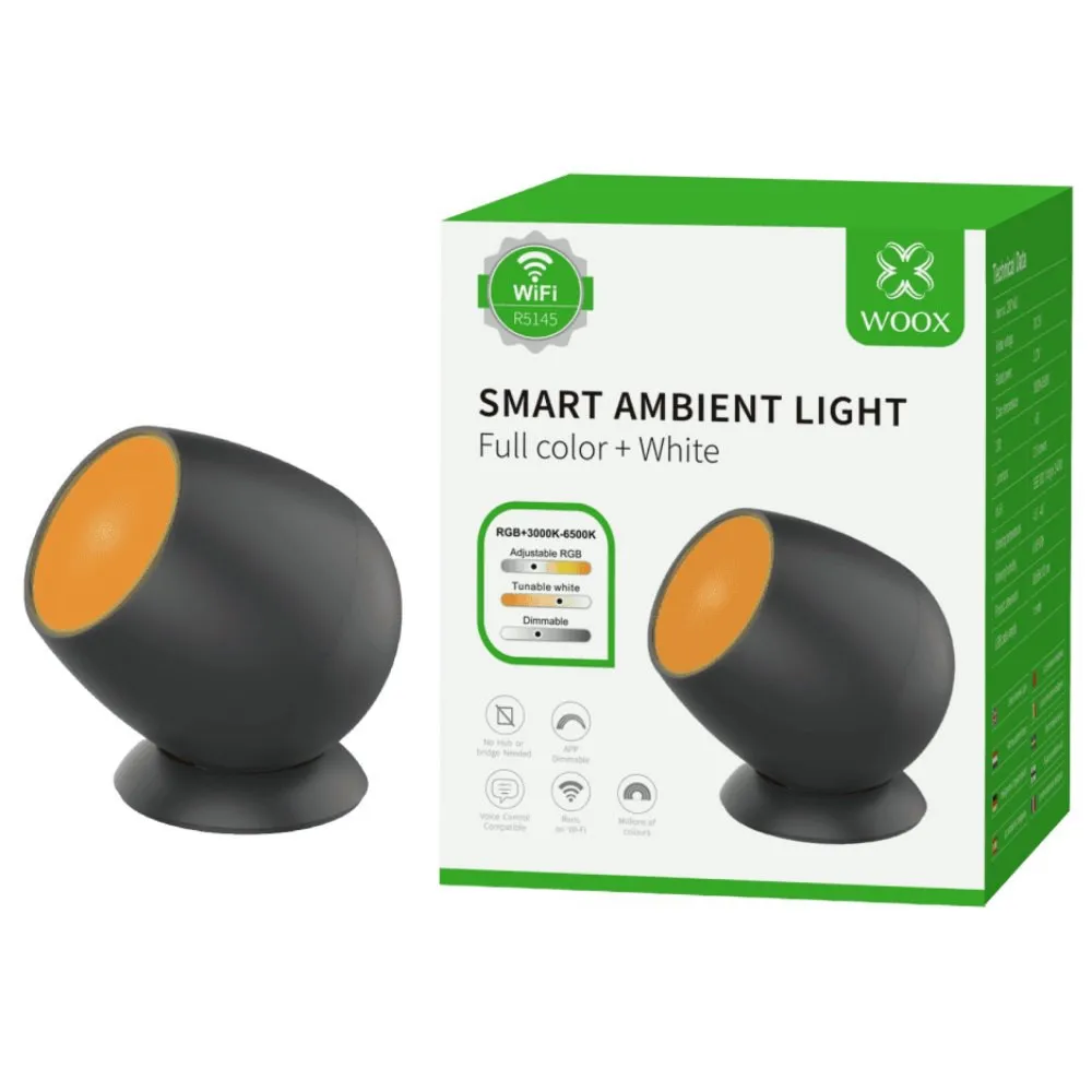 Smart reflektor - lampa LED, RGB, 2,2W, WiFi, wewnętrzny