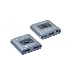 Techly 365504 Switch HDMI 2x1 8K*60Hz z pilotem IR
