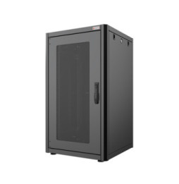 Szafa stojąca rack 19 26U 600x800 drzwi szklane