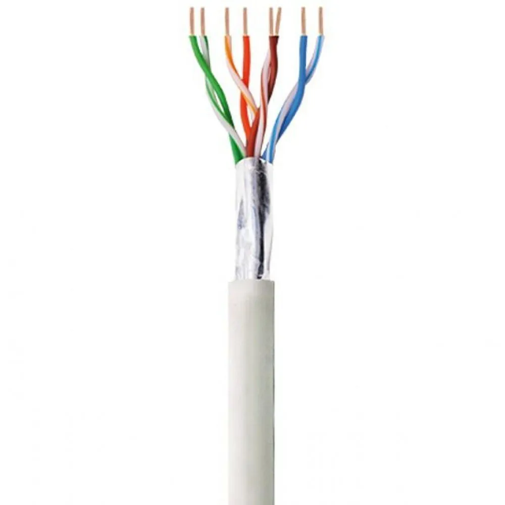 Kabel skrętka Cat5e F/UTP linka 305m 100% CU szary